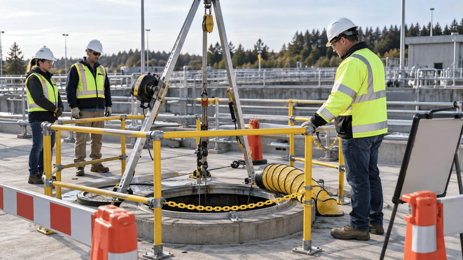 Confined Space Opening Controls: What Employers Should Check Before and During Entry