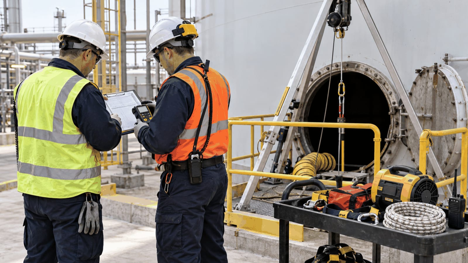 Confined Space Shift Handoffs: What Employers Should Record Before Entry Continues