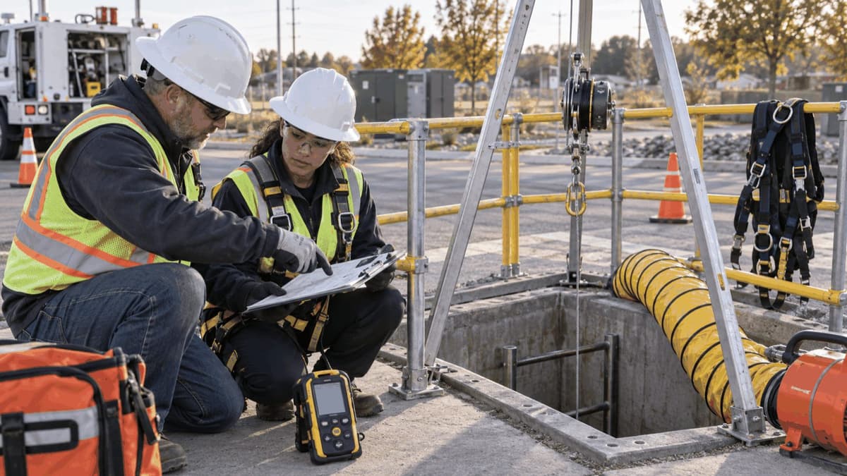 Confined Space Training After an Entry: How Employers Should Review Permits and Near Misses