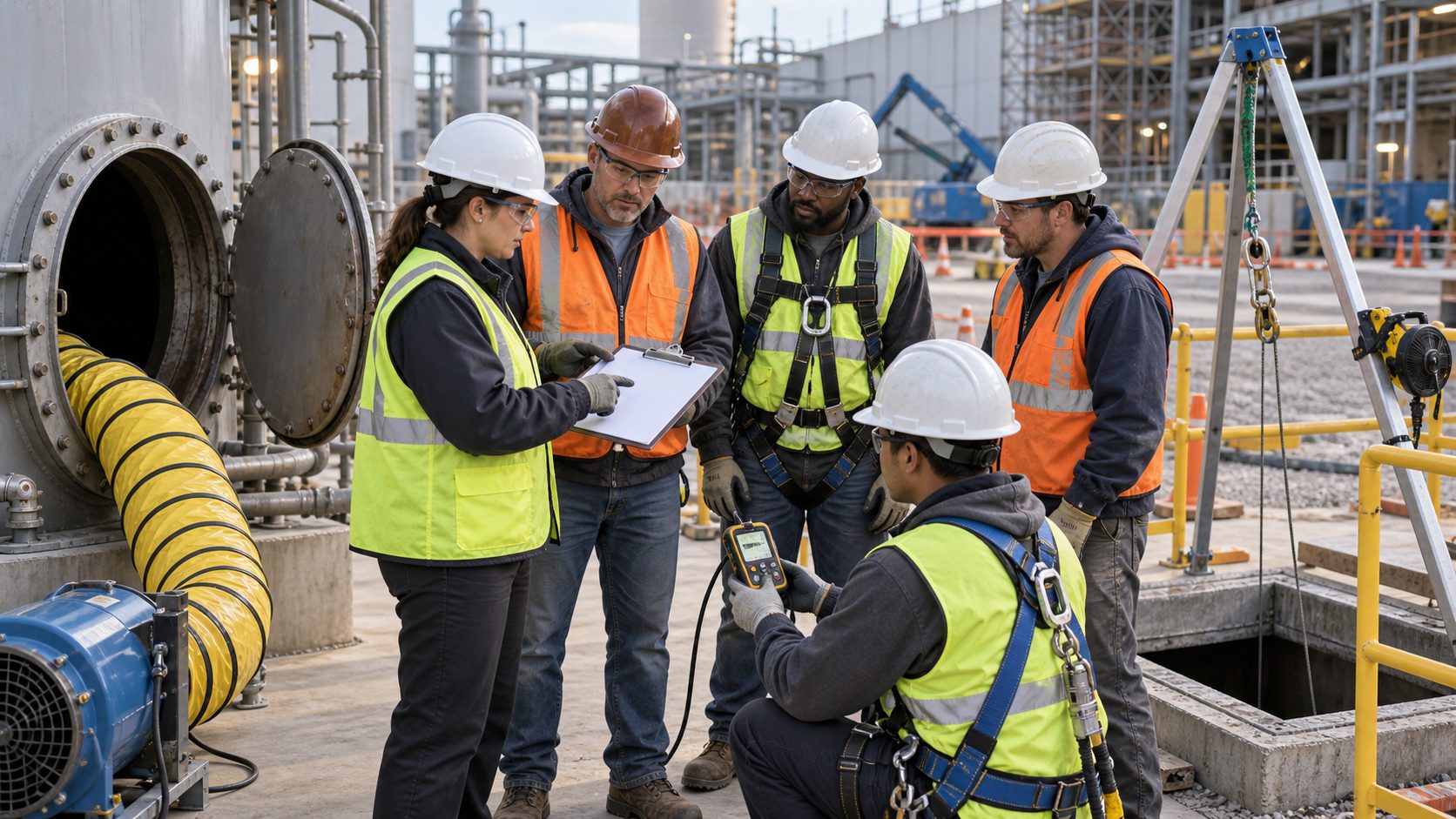 Construction or General Industry: Choosing Confined Space Training When Work Crosses the Line