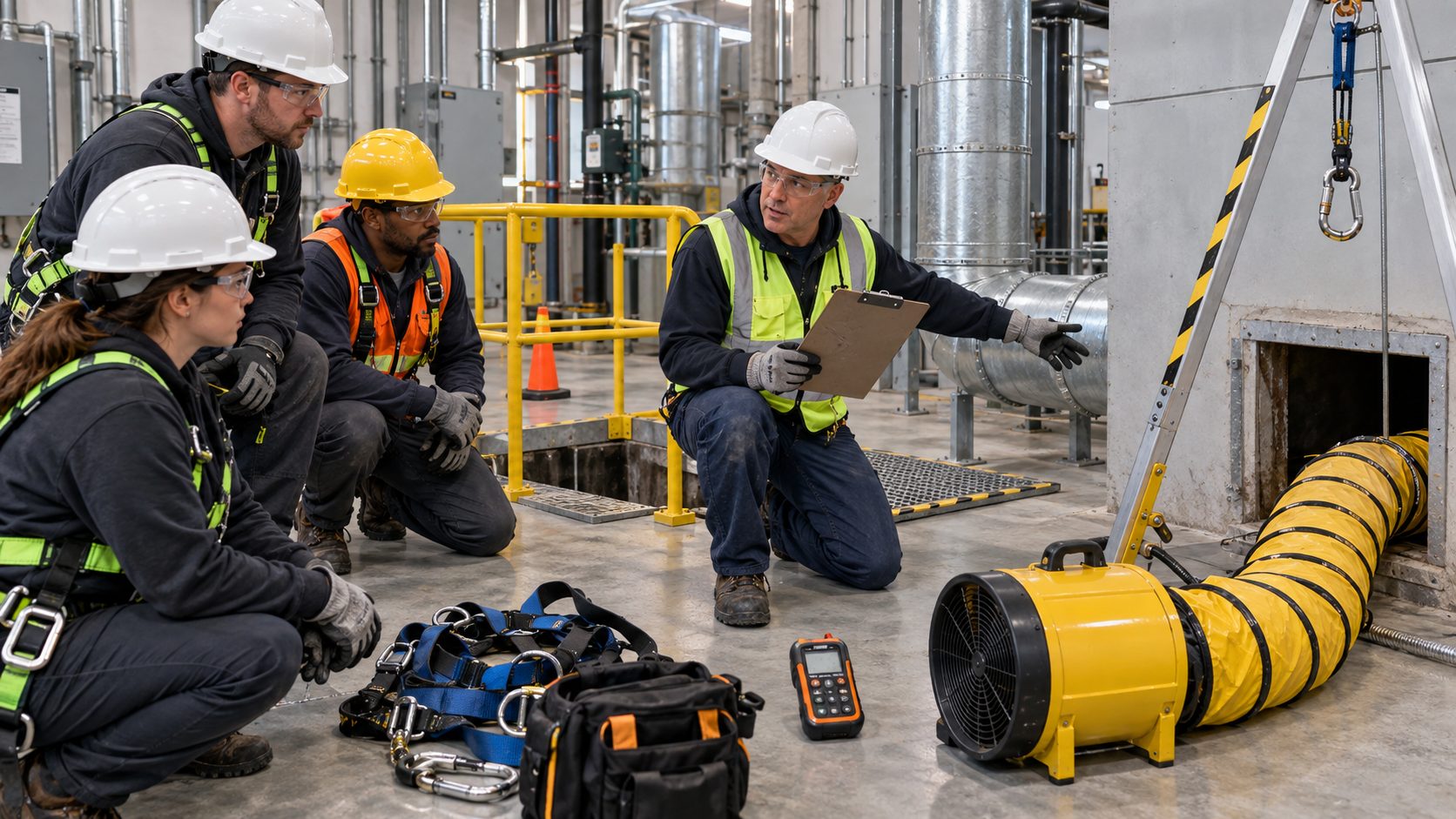 Crawl Spaces, Pits, and Utility Chases: Confined Space Training for Overlooked Maintenance Work