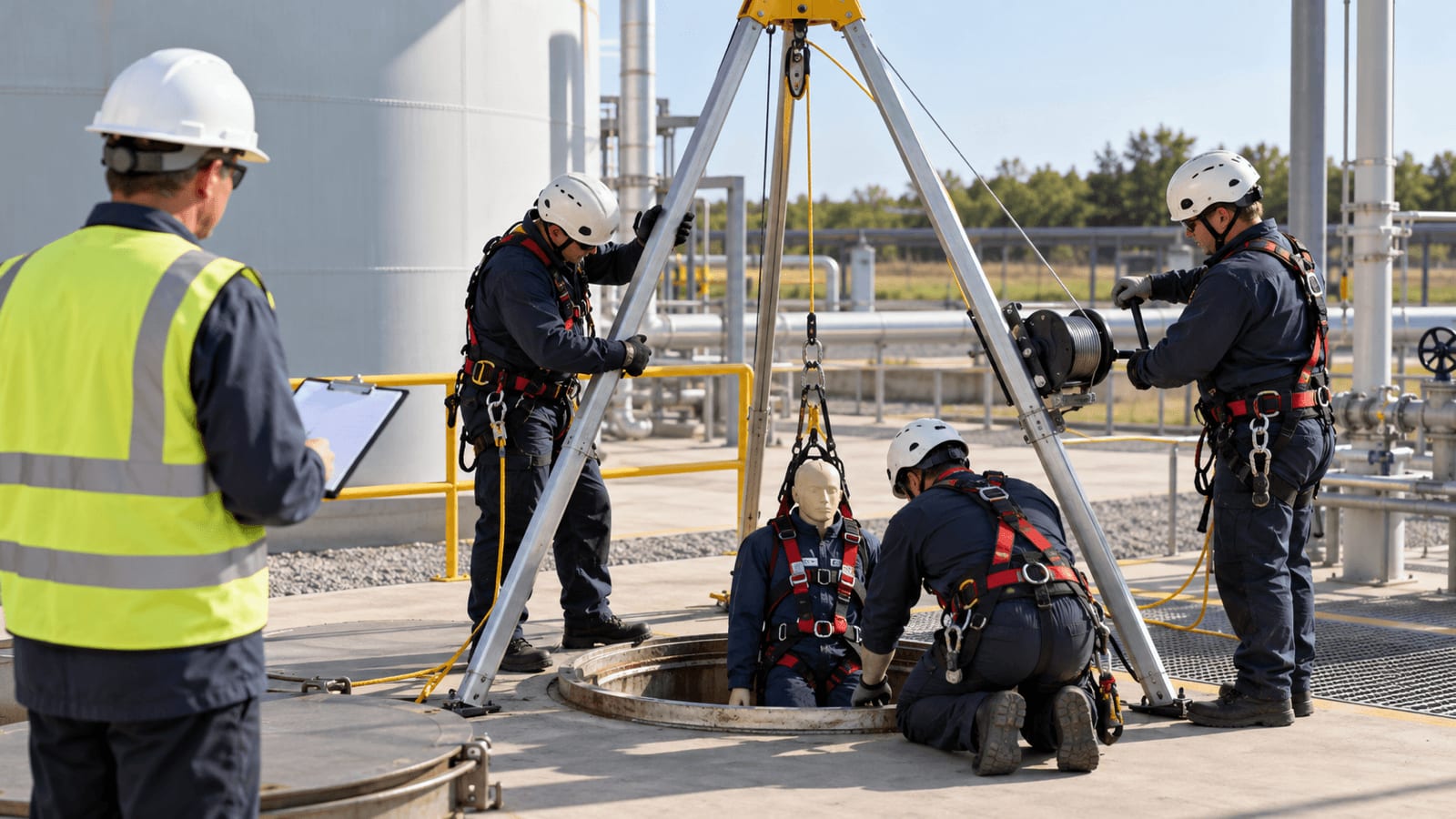 Outside Confined Space Rescue Services: What Employers Should Evaluate Before Entry