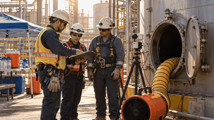 Heat Stress During Confined Space Entry: What Employers Should Plan Before Work Begins