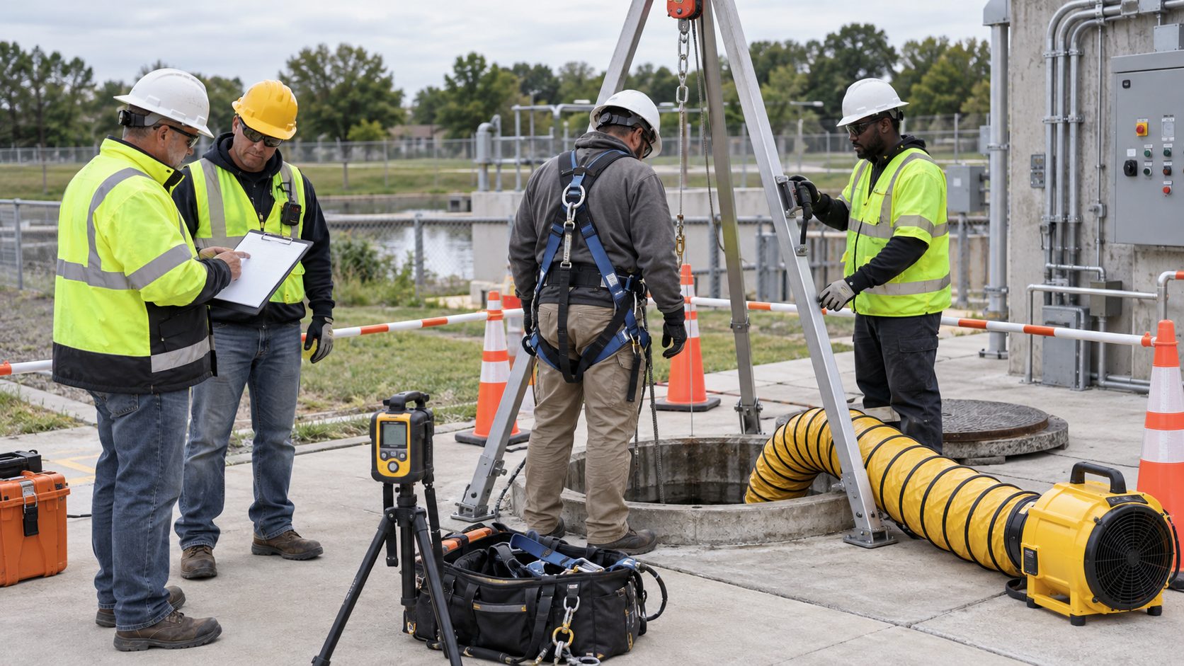 Wet Wells and Lift Stations: Confined Space Training for Public Works Crews